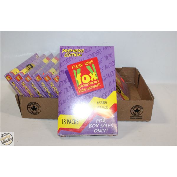 FLAT OF 11 FOX KID’S CARD PACKS