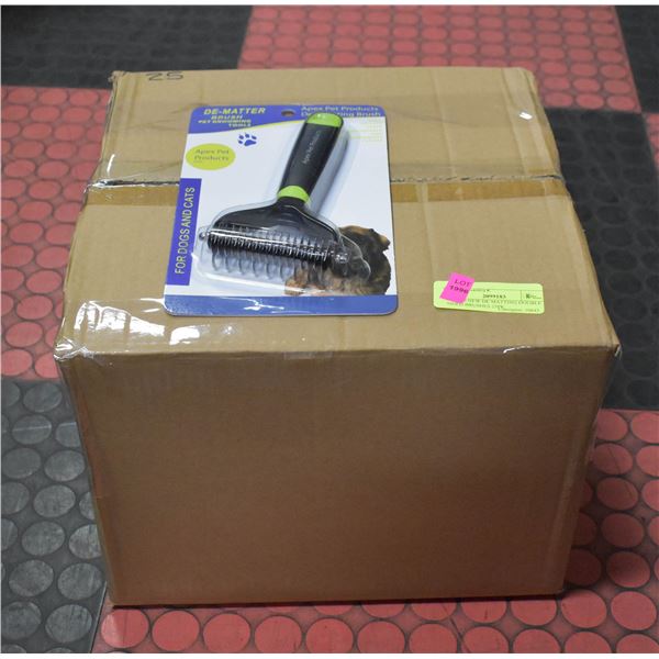 BRAND NEW DE MATTING DOUBLE SIDED BRUSHES 25PK