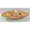Image 1 : CUSTOM WOOD SERVING BOWL - NEW