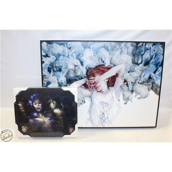 TWO NEW BOARD PRINTS "DREAM EATER" BY CHARLIE