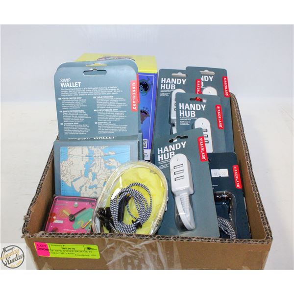 FLAT OF NEW STORE PRODUCTS INCLUDES CHEVRON