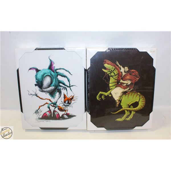 TWO NEW BOARD PRINTS "SONIC" BY DINO TOMIC AND