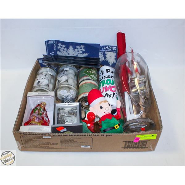 FLAT OF NEW STORE PRODUCTS CHRISTMAS THEME