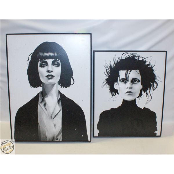TWO NEW BOARD PRINTS BY RUBEN IRELAND "EDWARD" &