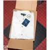 Image 1 : NEW MEN'S SHIRTS CASE OF 9 WHITE SIZE L