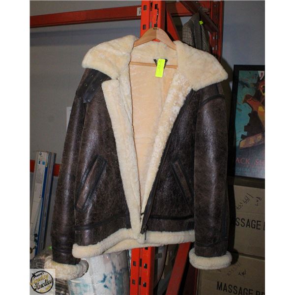 VINTAGE SHEVINGTON SHEEPSKIN LEATHER