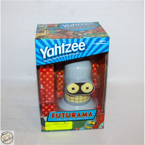YAHTZEE FUTURAMA COLLECTORS EDITION