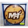 Image 1 : MIAMI HEAT NBA WALL CLOCK NEW