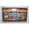 Image 1 : 18 MATCH BOX CARS CUSTOM SHADOW BOX