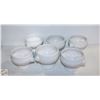 Image 1 : 6 VINTAGE FRENCH MINI SOUP BOWLS WITH LION HEAD