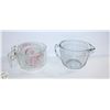 Image 1 : ESTATE LOT OF VARIOUS PYREX MEASURING CUPS