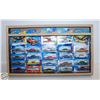 Image 1 : 24 IMPALA HOT WHEELS CARS CUSTOM SHADOW BOX