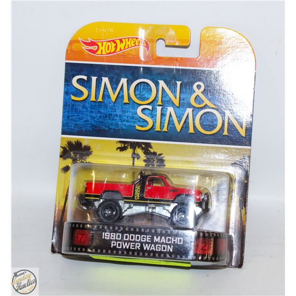 HOTWHEELS SIMON AND SIMON 1980 DODGE MACHO POWER