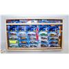 Image 1 : 20 HOT WHEELS CARS CUSTOM SHADOW BOX