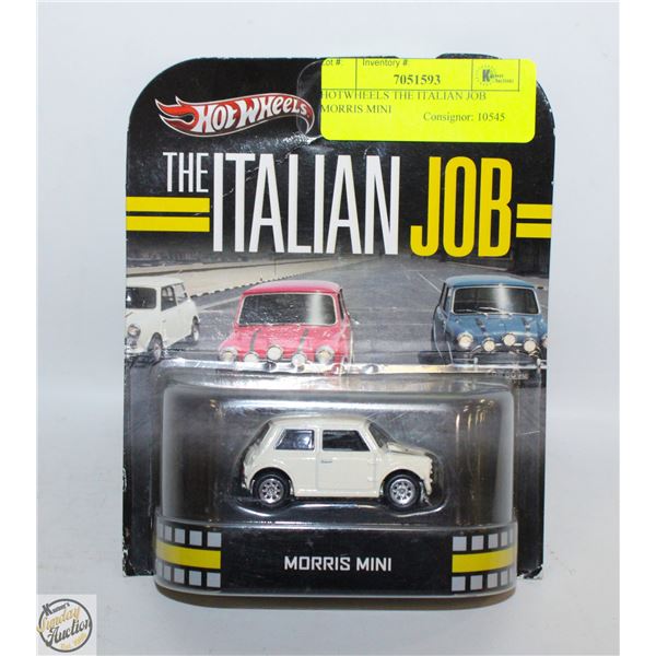 HOTWHEELS THE ITALIAN JOB MORRIS MINI