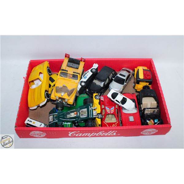 FLAT FULL OF VINTAGE COLLECTOR DIECAST CARS
