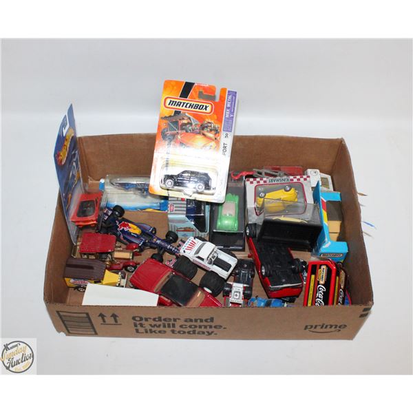 FLAT FULL OF COLLECTOR DIECAST CARS INCLUDES