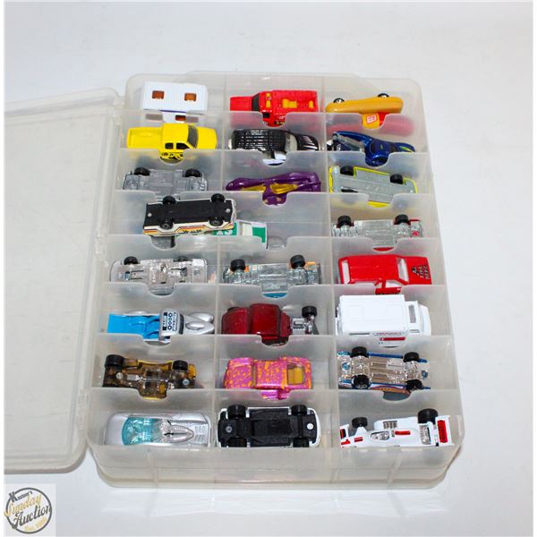 COLLECTOR CARRYING CASE OF HOTWHEELS DIECAST CARS