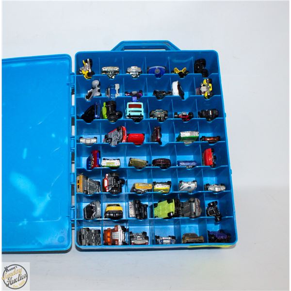 COLLECTOR CARRYING CASE OF HOTWHEELS DIECAST CARS
