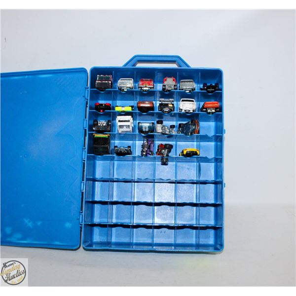 COLLECTOR CARRYING CASE OF HOTWHEELS DIECAST CARS