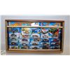 Image 1 : 21 VW BEETLE HOT WHEELS CARS CUSTOM SHADOW BOX
