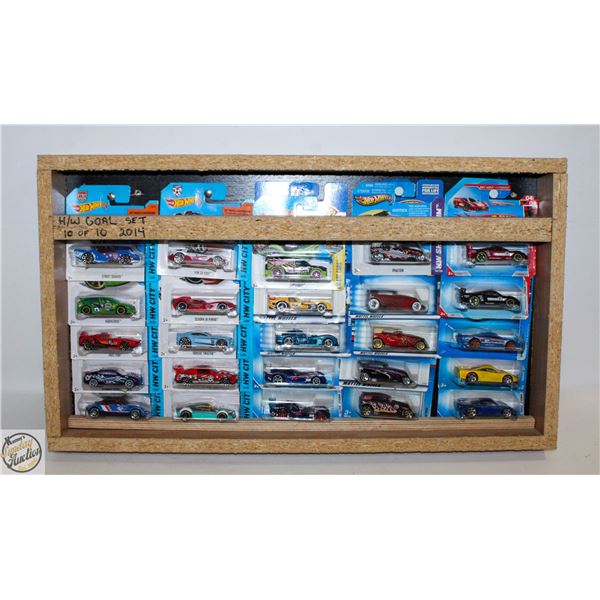 25 SOCCER HOT WHEELS CARS CUSTOM SHADOW BOX