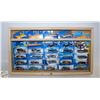 Image 1 : 25 HOT WHEELS CARS CUSTOM SHADOW BOX