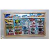 Image 1 : 21 CHARACTER HOT WHEELS CARS CUSTOM SHADOW BOX
