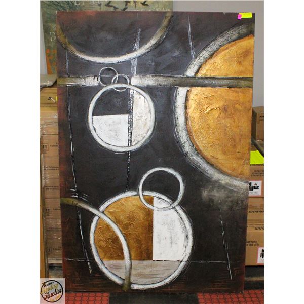 LARGE WALL ART CANVAS 40" X 60"