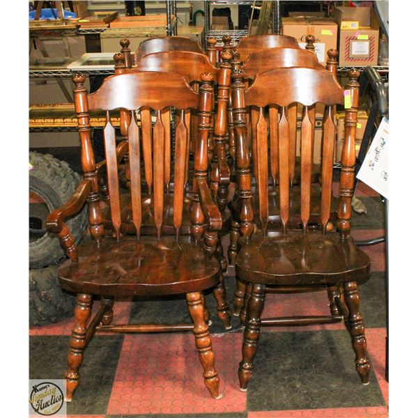 LOT OF 6 CHAIRS
