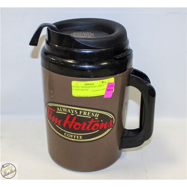 VINTAGE TIM HORTONS LRG ALLADIN BRAND 2L CAPACITY