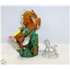 Image 1 : PAIR OF HORSE SCULPTURES/STATUES