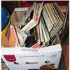 Image 1 : FLAT OF ASSORTED RECORDS + 45'S