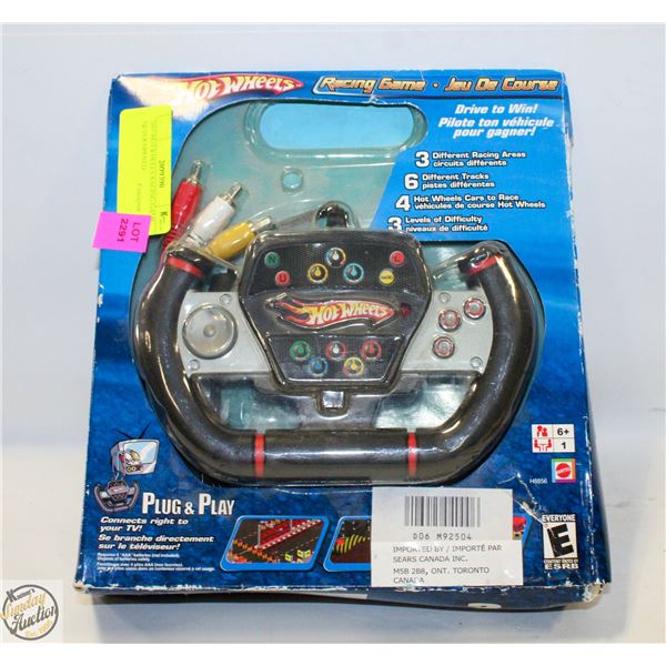 2005 HOTWHEELS RACING GAME NEVER OPENED