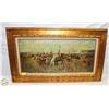 Image 1 : FRAMED REPRODUCTION ON CANVASS LEWIS/