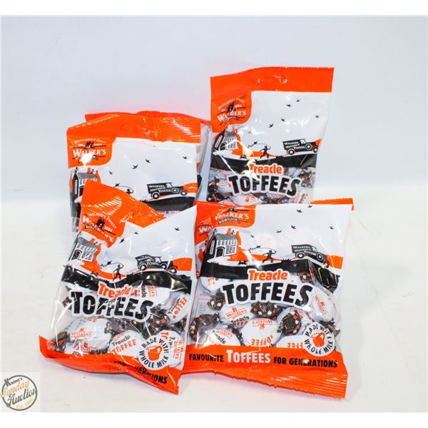 SIX BAGS OF WALKERS, ENGLISH TOFFEE