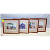 Image 1 : FOUR FRAMED AUSTRALIAN LANDSCAPE