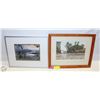 Image 1 : TWO FRAMED PRINTS PACIFIC COAST