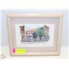 Image 1 : FRAMED COLOUR PRINT HUB CIGAR STORE