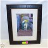 Image 1 : FRAMED PRINT ISRAELI SCENE 14” x 18”