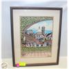Image 1 : FRAMED WATERCOLOUR PUERTO VALLARTA