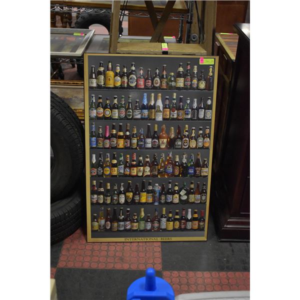 BEER WOODEN WALL HANGING