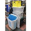 Image 1 : STORAGE TOTE + LAUNDRY BASKET +