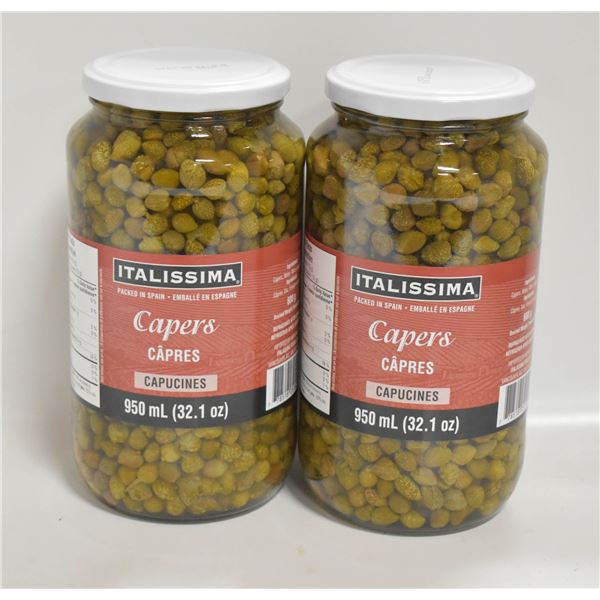 2 X 950 ML ITALISSIMA CAPERS BB APR/2025