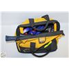 Image 1 : TOOL BAG W/ TOOLS: STRIPPERS, HAMMERS,