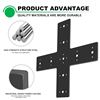 Image 1 : NEW W BOX ANDORM 2PCS 14 X 14 CORSS MENDING PLATE