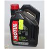 Image 1 : SEALED MOTUL 10W-40 MOTOR CYCLE OIL 4L