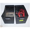 Image 1 : 2 BATTERY BOXES AND BOOSTER CABLES