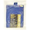 Image 1 : SHOPRO 8FT X 10FT UTILITY TARP - BLUE