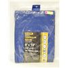 Image 1 : SHOPRO 8FT X 10FT UTILITY TARP - BLUE